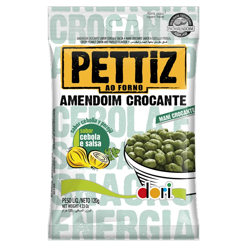 imagem de AMENDOIM PETTIZ 120G CEBOLA E SALSA