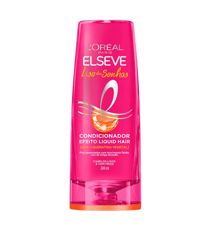 imagem de COND ELSEVE 200ML LISO DOS SONHOS Efeito Liquid Ha