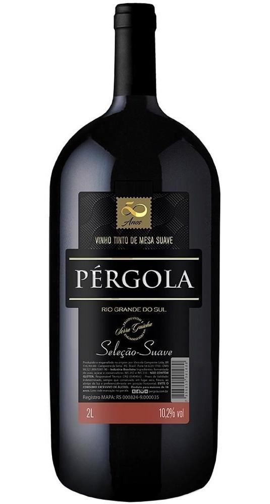 imagem de VINHO PERGOLA 2LT TINTO SUAVE