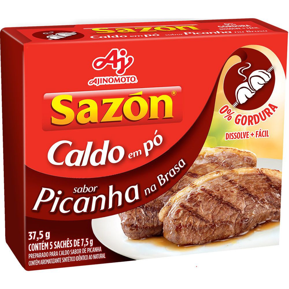 imagem de SAZON 32,5G CALDO PICANHA NA BRASA