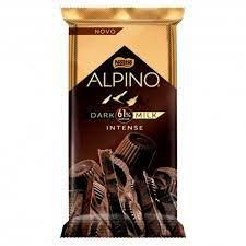 imagem de CHOC BARRA NESTLE 85G ALPINO AO LEITE