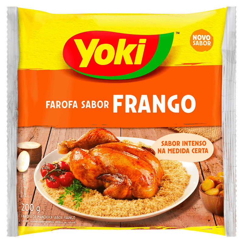 imagem de FAROFA MAND. YOKI 200G FRANGO