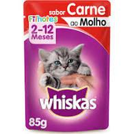 imagem de WHISKAS SACHE 85G FILHOTES CARNE