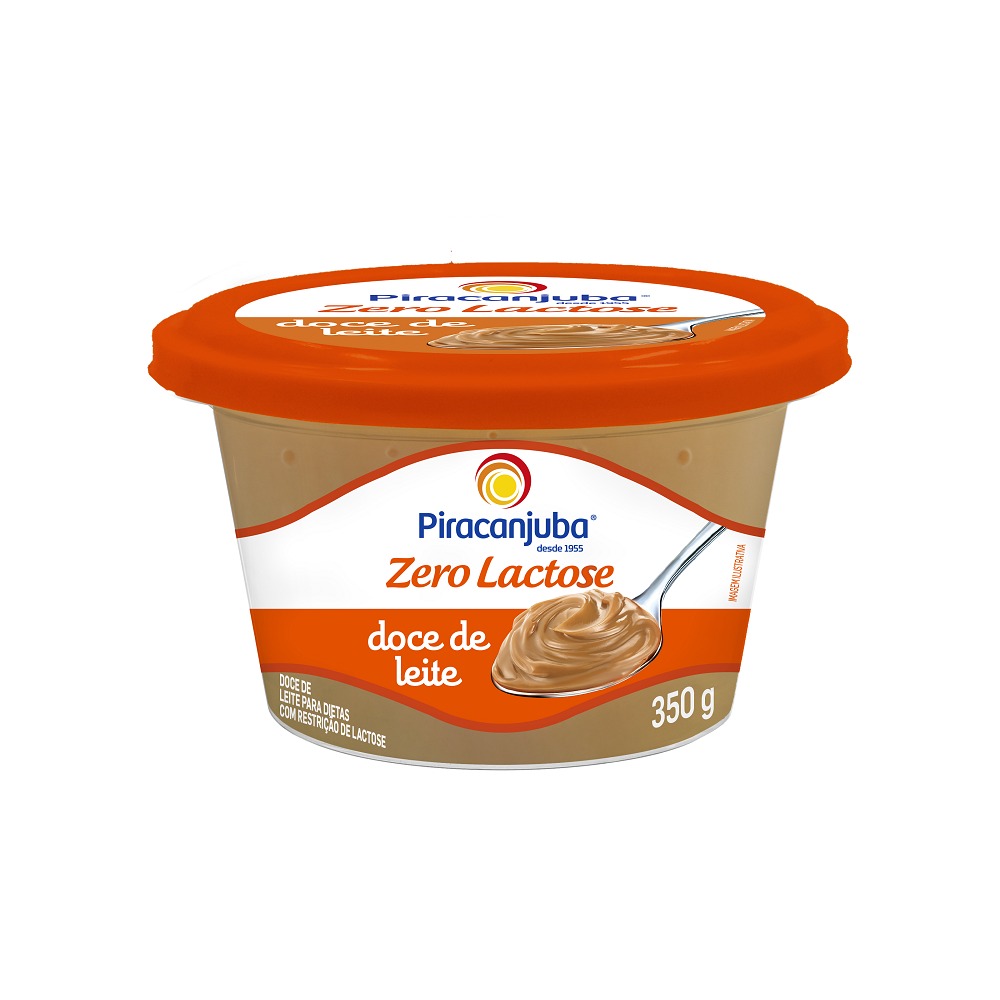 imagem de DOCE DE LEITE PIRACANJUBA 350G 0 LACTOSE