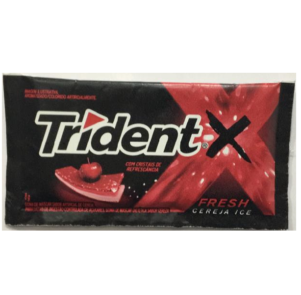 imagem de CHIC. TRIDENT FRESH CEREJA ICE 8G