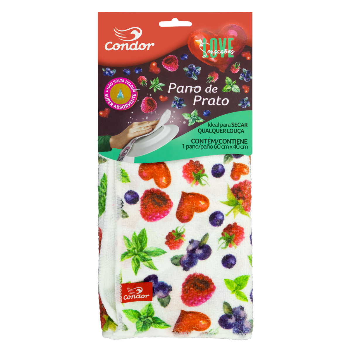 imagem de PANO DE PRATO CONDOR MASTER CHEF MICROFIBRA