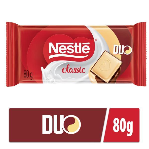 imagem de CHOC BARRA NESTLE 80G DUO CLASSIC