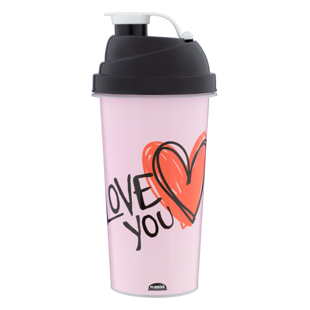 imagem de SHAKEIRA PLAST 580ML CAPIVARA PLASUTIL