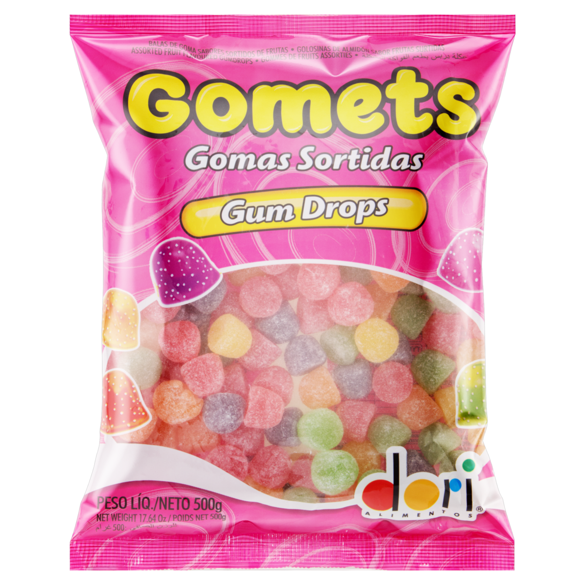 imagem de BALA GOMETS 500G GOMA