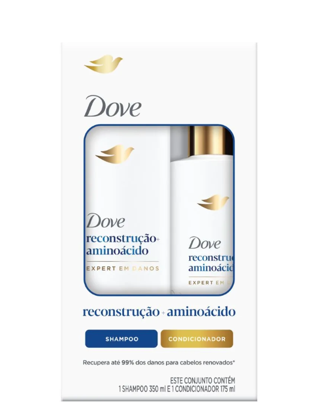 imagem de KIT DOVE SH 350ML COND 175ML RECONST AMINOACIDOS