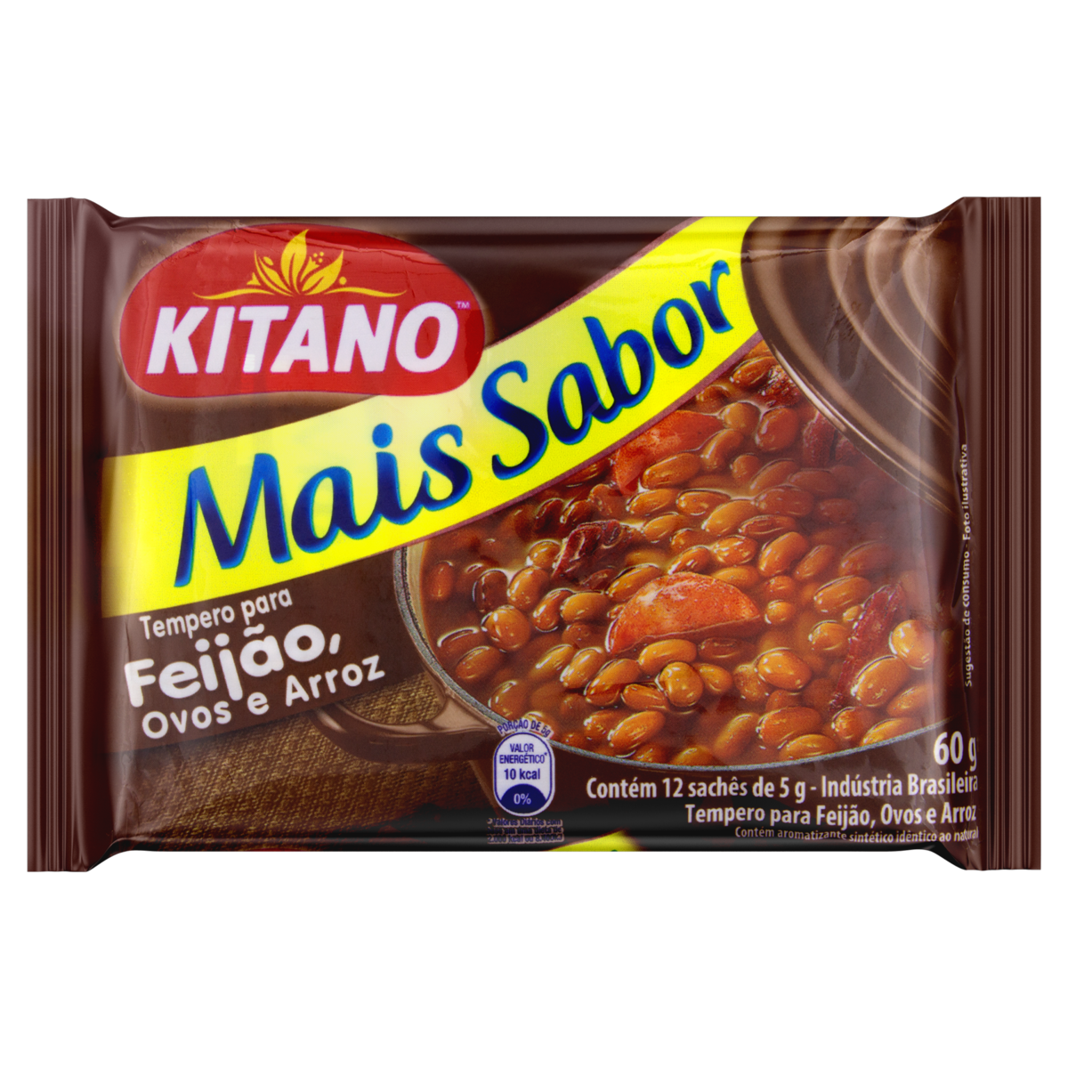 imagem de MAIS SABOR 60G MARROM FEIJAO OVOS