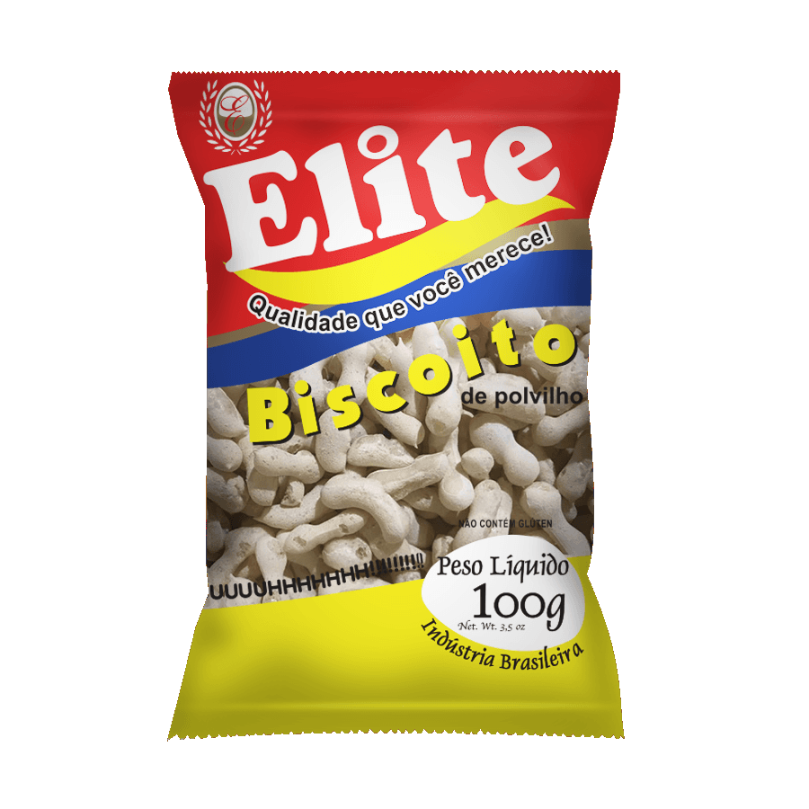 imagem de BISC ELITE 100G POLVILHO QUEIJO