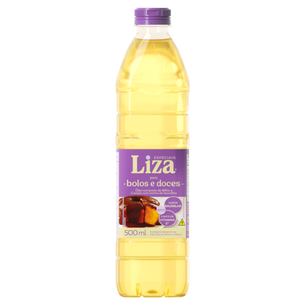 imagem de OLEO COMP LIZA  500ML P/ BOLOS E DOCES