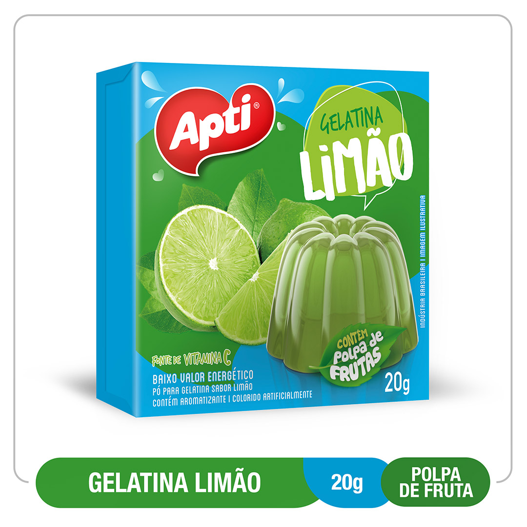 imagem de GELATINA APTI 20G LIMAO