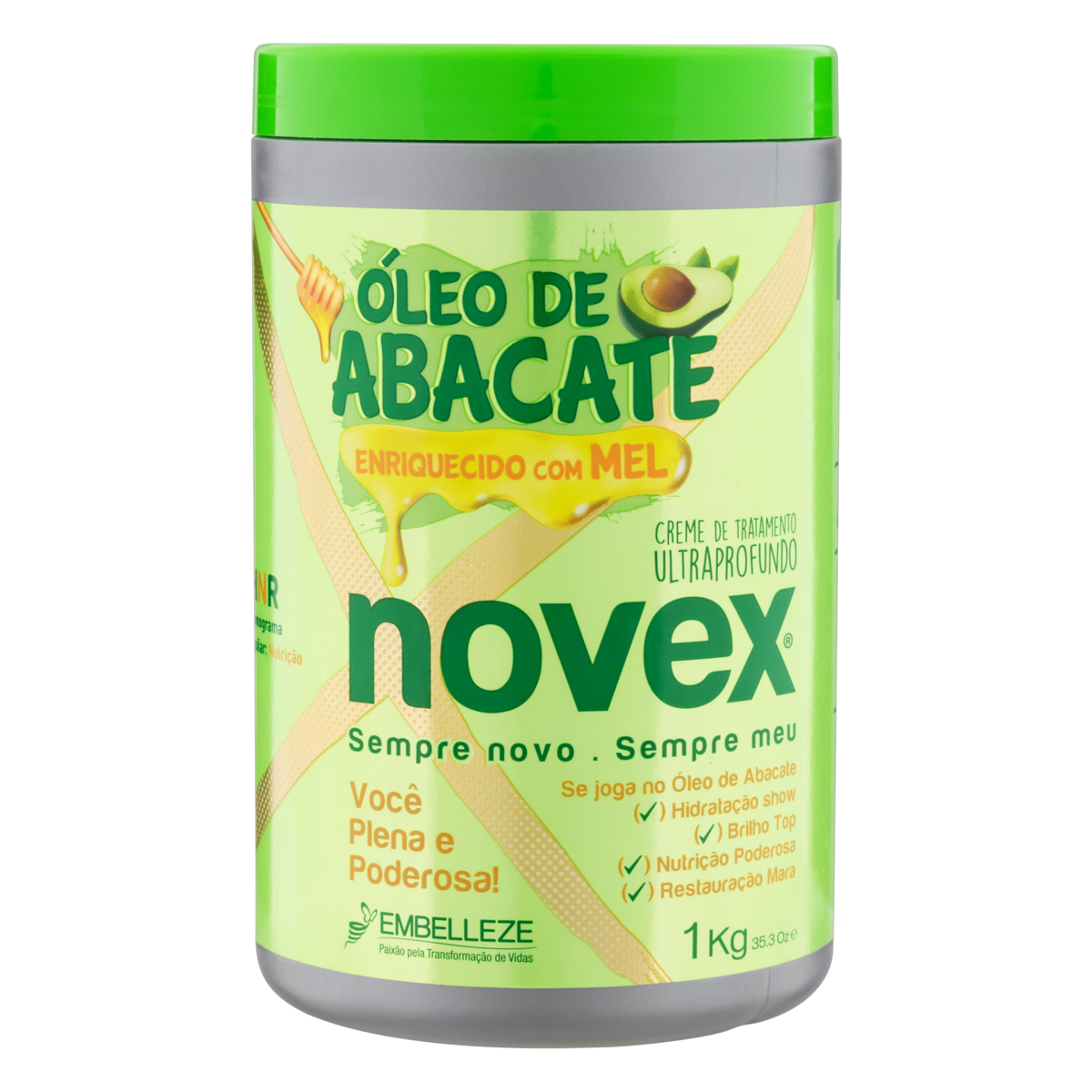 imagem de CR NOVEX 1KG OLEO DE ABACATE