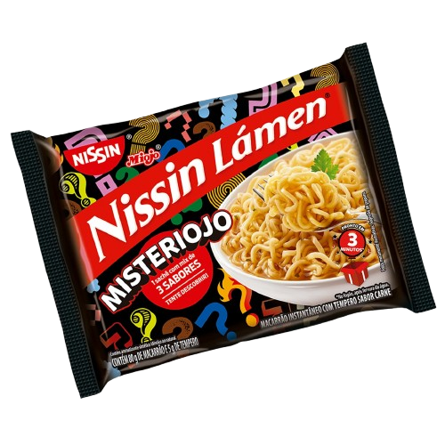 imagem de NISSIN LAMEN 85G MISTERIOJO CARNE