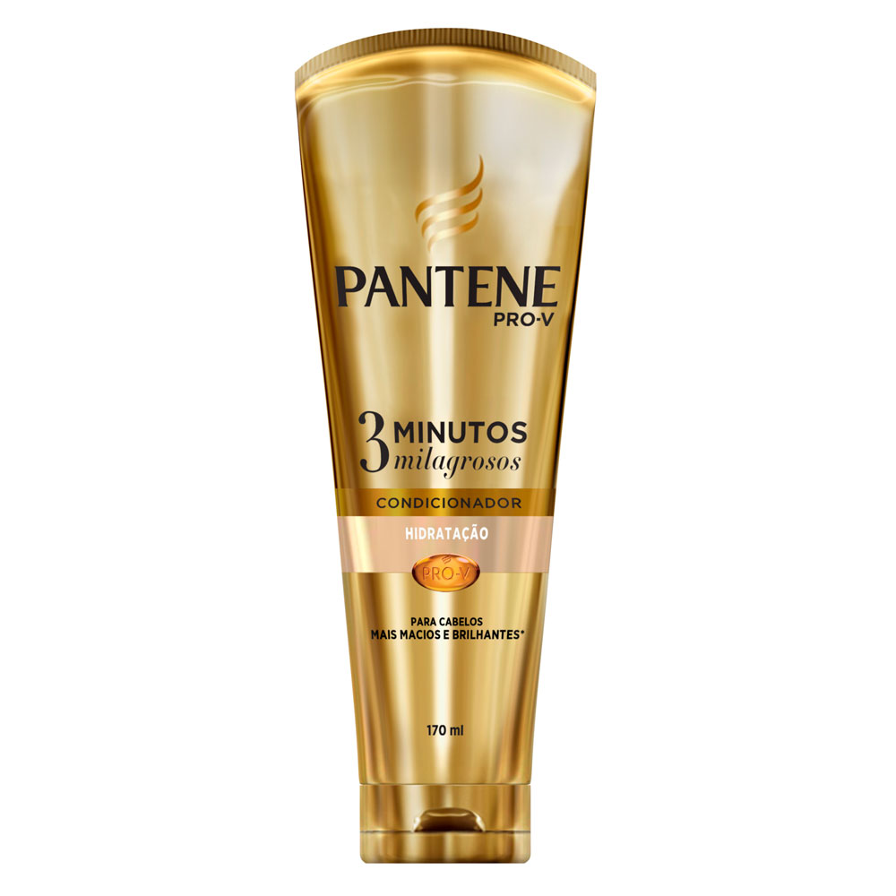 imagem de COND PANTENE 170ML 3 MIN MILAGROSOS HIDRATACAO
