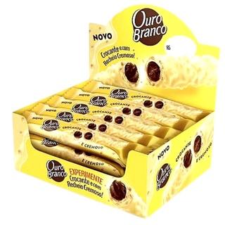 imagem de CHOC WAFER OURO BRANCO 25G CHOC BRANCO