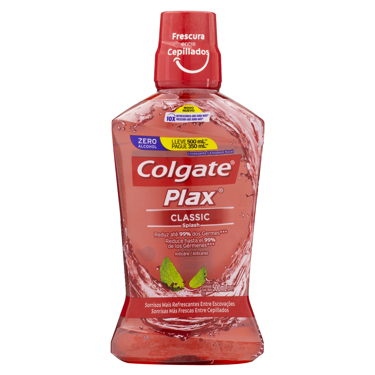 imagem de ENX BUCAL COLGATE PLAX 500ML CLASSIC