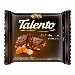 imagem de TALENTO 85G MEIO AMARGO AMENDOAS