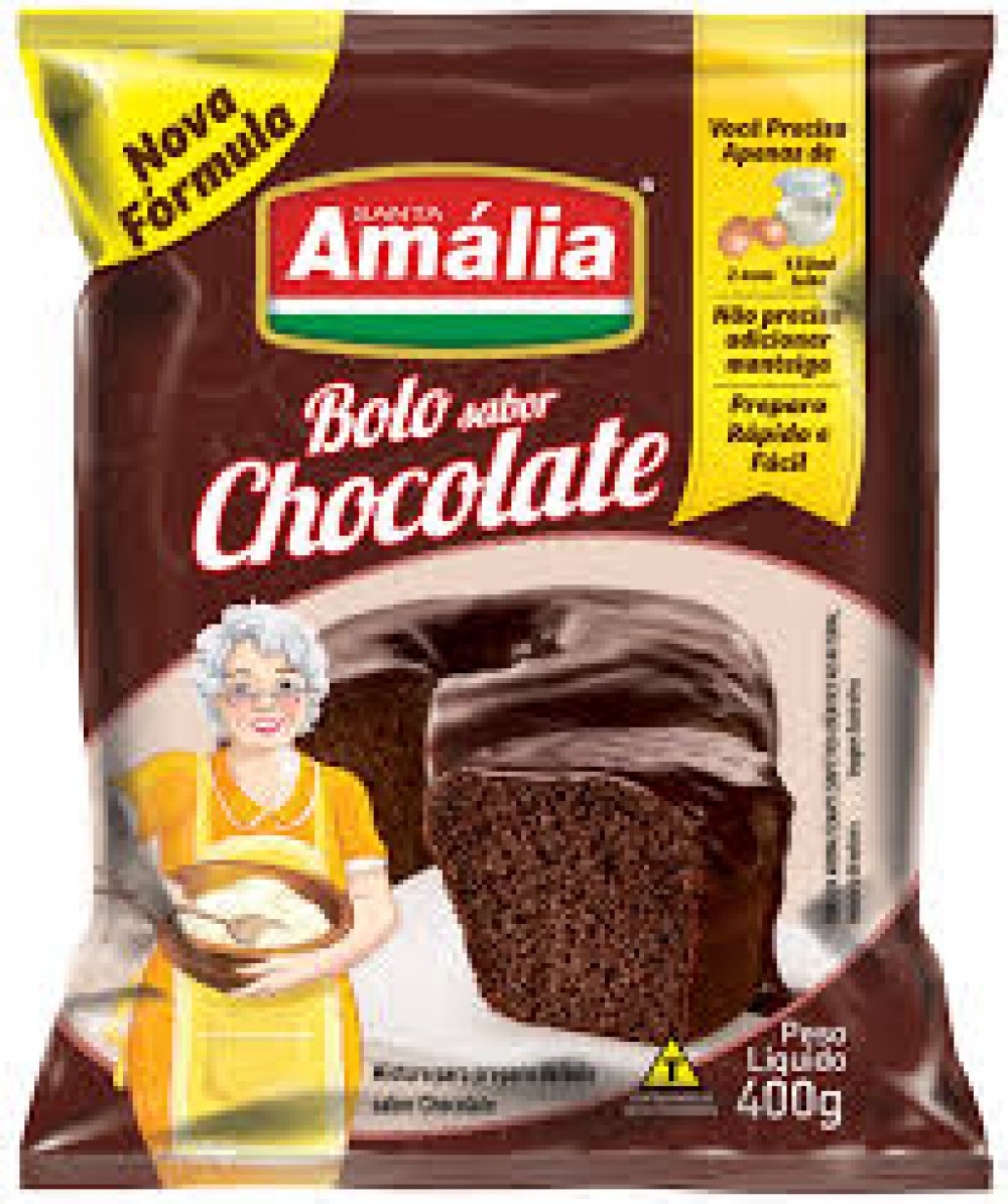 imagem de MIST BOLO STA AMALIA 400G CHOCOLATE
