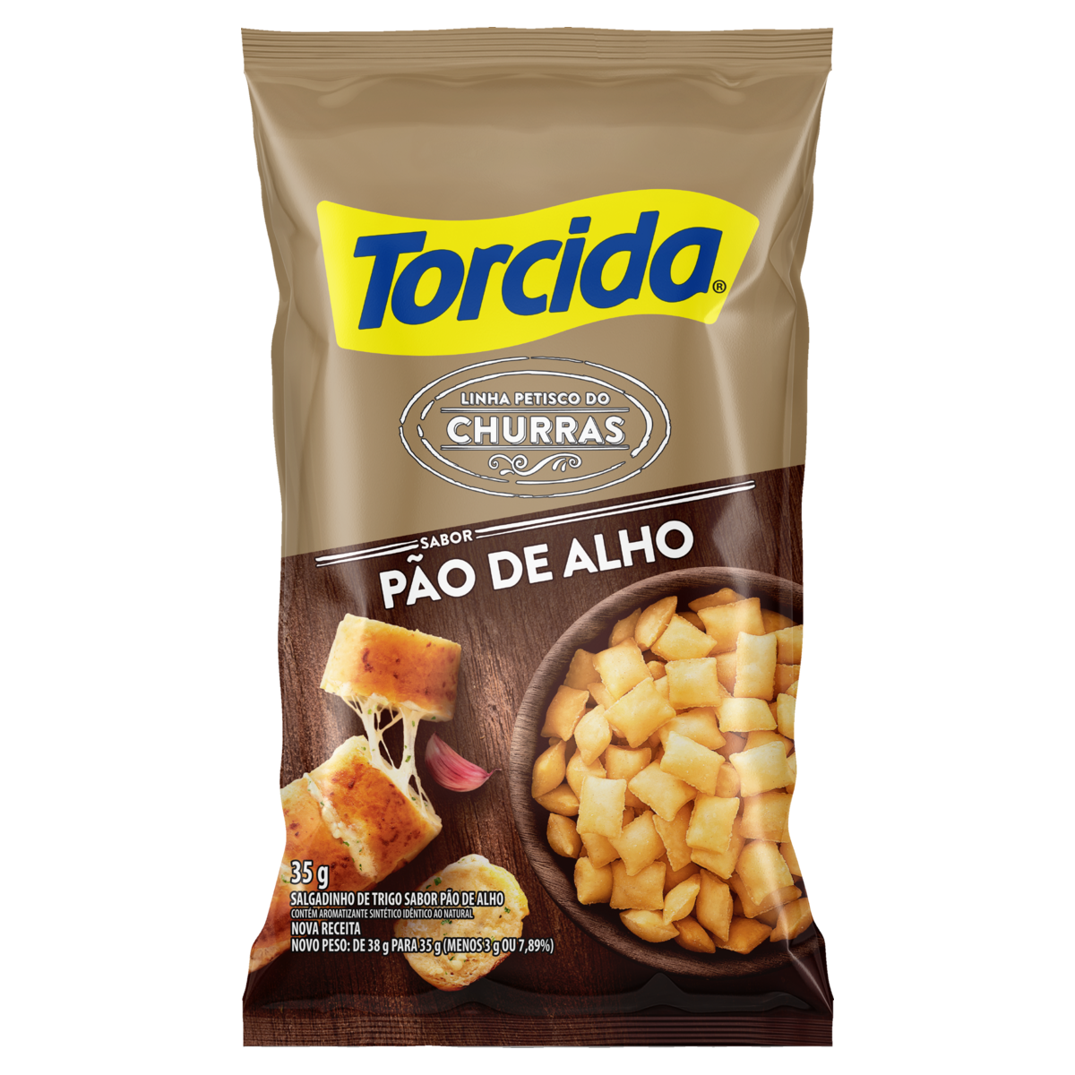 imagem de SALG TORCIDA 35G PAO DE ALHO