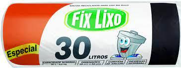 imagem de SACO LIXO FIX LIXO ROLO 30L C/50 PRETO
