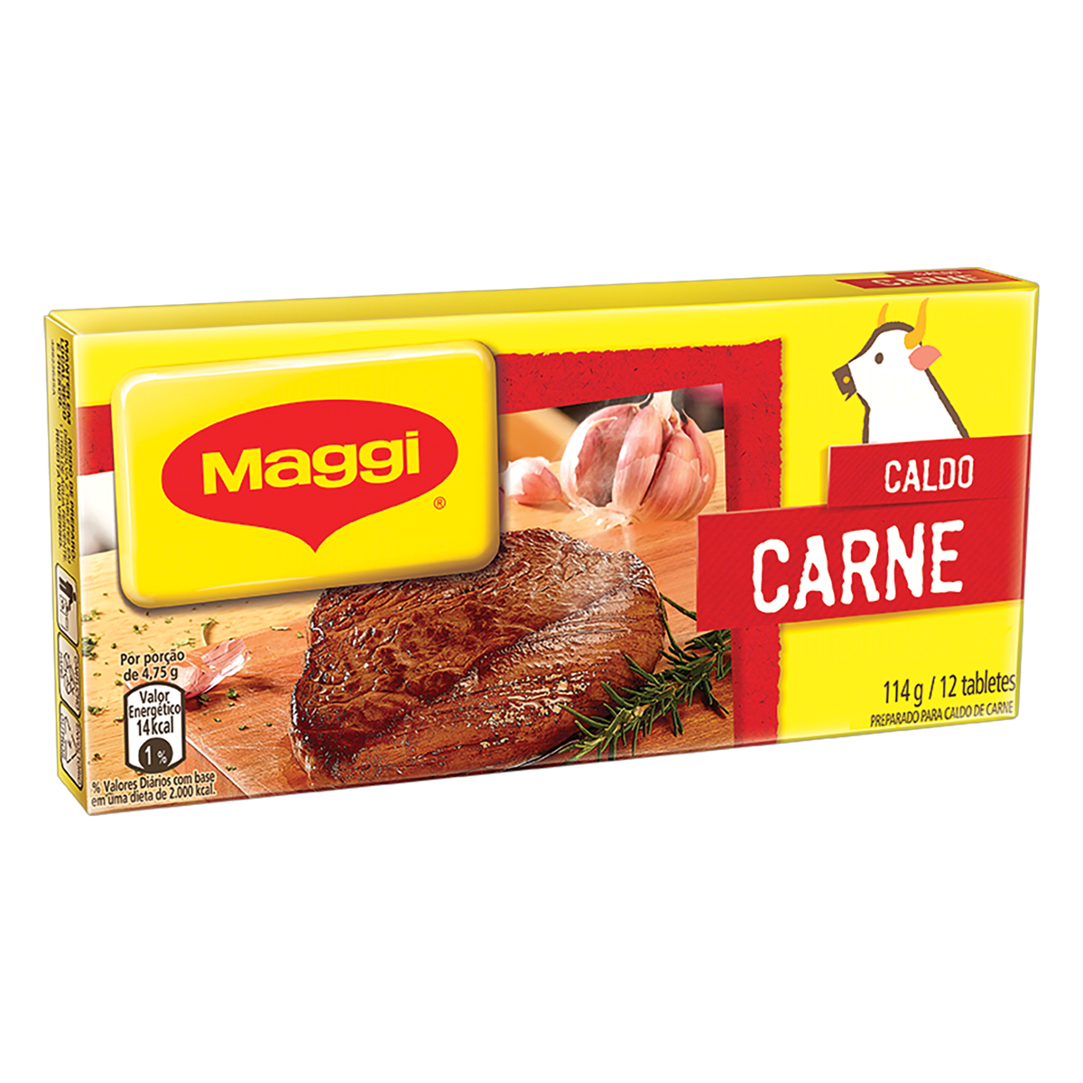 imagem de CALDO MAGGI 114G CARNE C 12