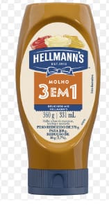 imagem de MOLHO HELLMANNS 3 EM 1 360G SQUEEZE