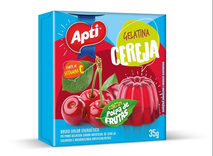 imagem de GELATINA APTI 20G CEREJA