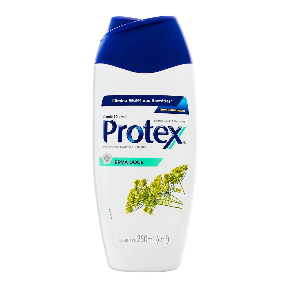 imagem de SAB PROTEX LIQ 250ML ERVA DOCE