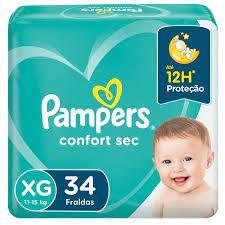 imagem de FR DESC PAMPERS CONFORT SEC MEGA XG 34UN