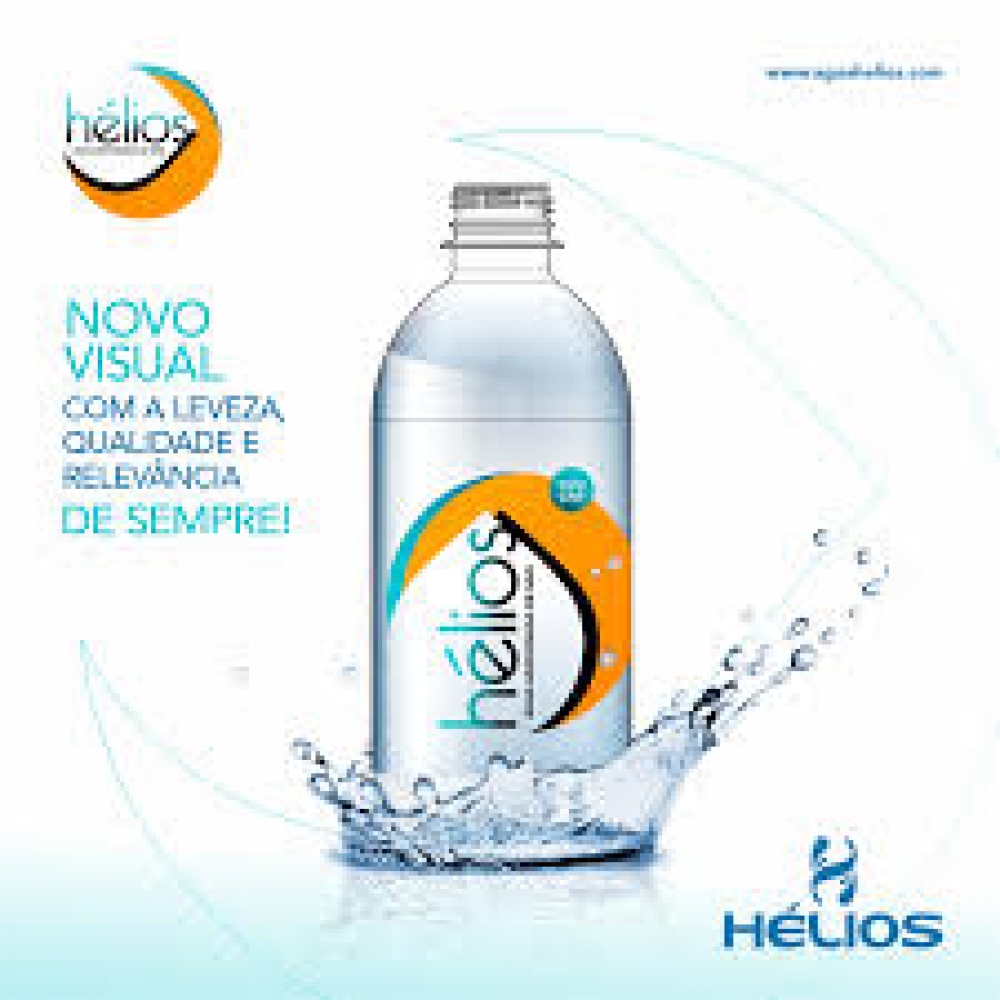 imagem de AGUA MINERAL HELIOS 500ML C/GAS ADIC. SAIS