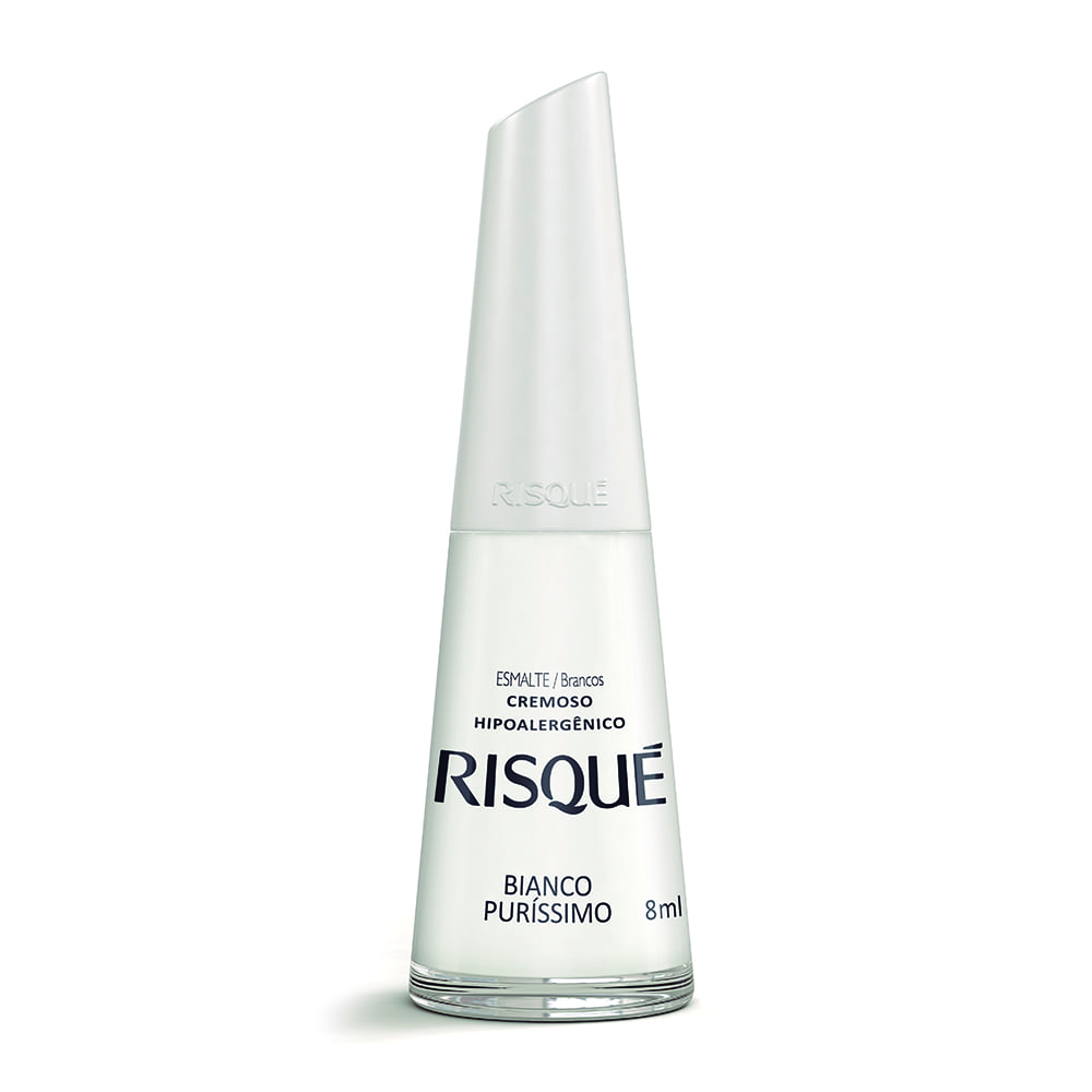 imagem de ESMALTE RISQUE 8ML BIANCO PURISSIMO