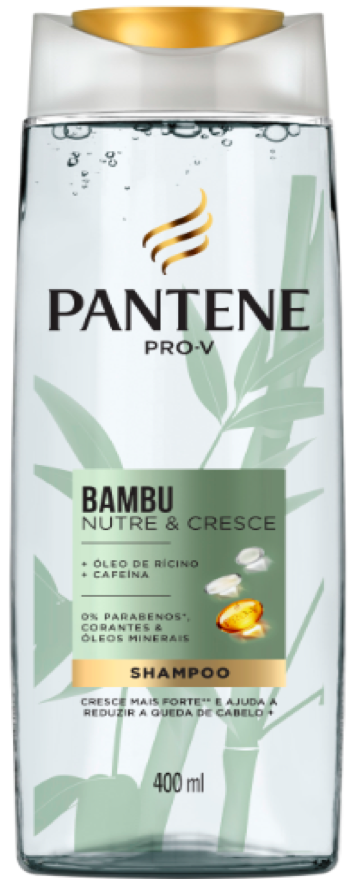 imagem de SH PANTENE 400ML BAMBU / OL. RICINO