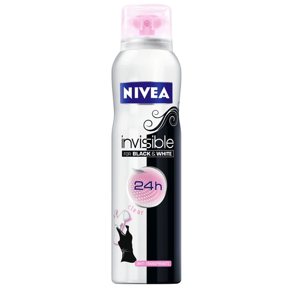 imagem de DS NIVEA 150ML AERO INVISIBILE WHITE CLEAR