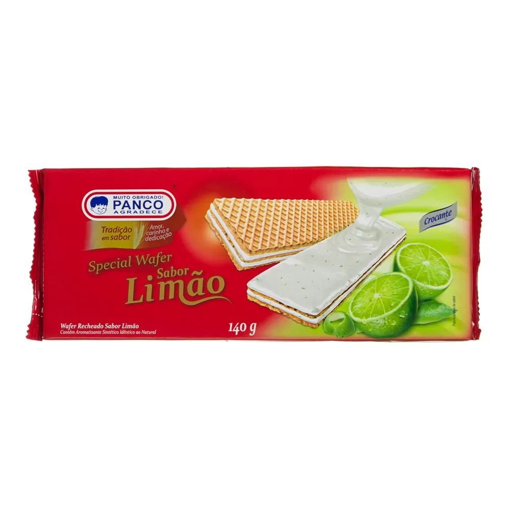 imagem de WAFER PANCO 140G LIMAO