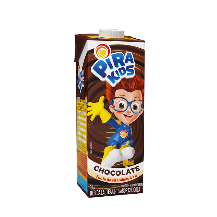 imagem de BEB LACTEA PIRAKIDS CHOCOLATE 1LT