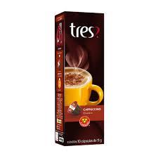 imagem de CAPSULA CAFE 3 CORACOES CAPPUCCINO 110G