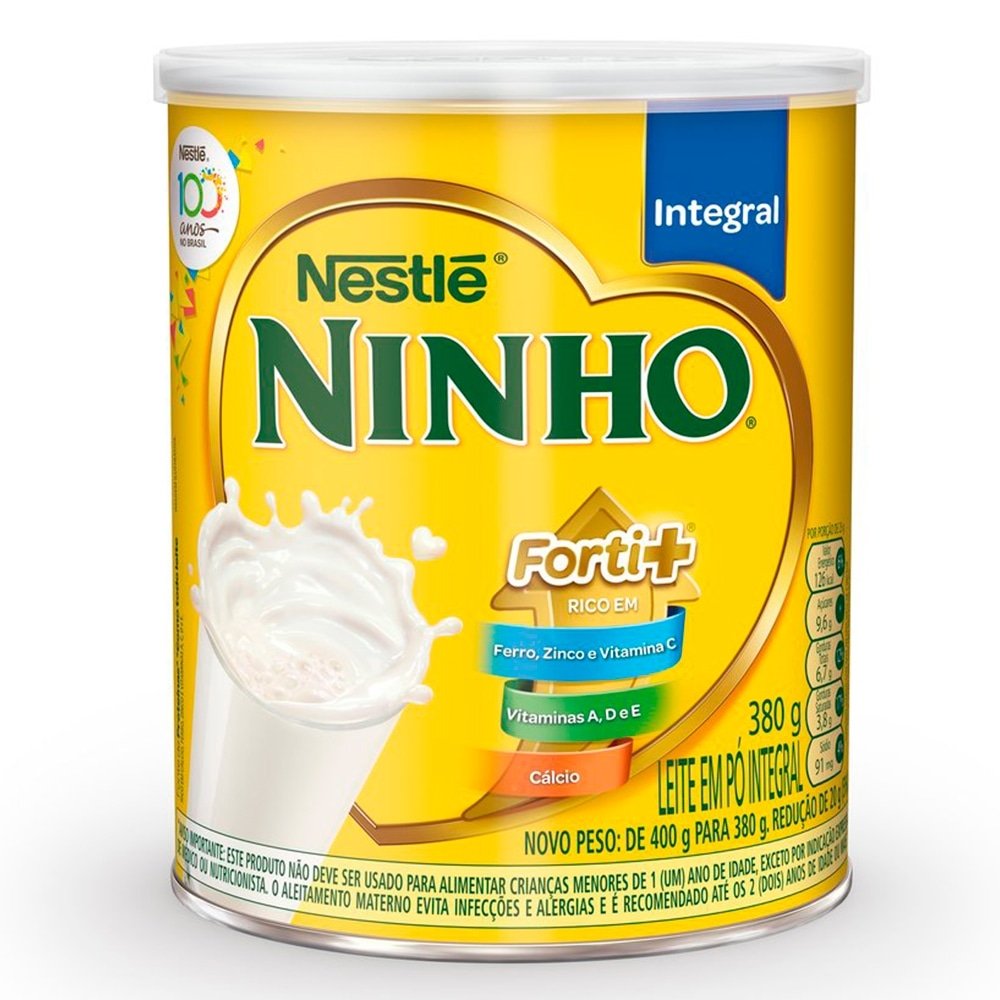 imagem de LEITE PO NINHO 380G INTEGRAL