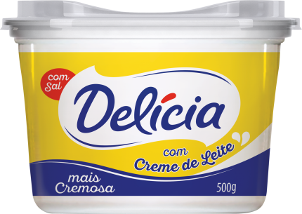 imagem de MARG DELICIA 500G C/ SAL C/ CREME DE LEITE