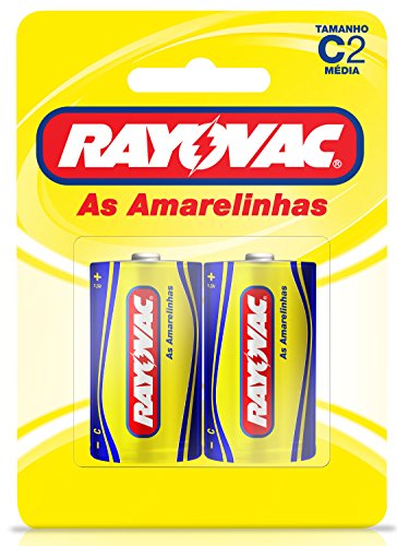 imagem de PILHA RAYOVAC AMARELINHAS MED C/2UN