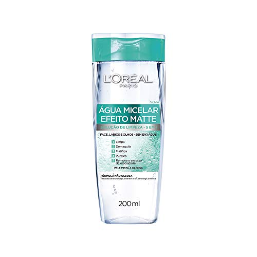 imagem de AGUA MICELAR LOREAL 5EM1 200ML EFEITO MATTE