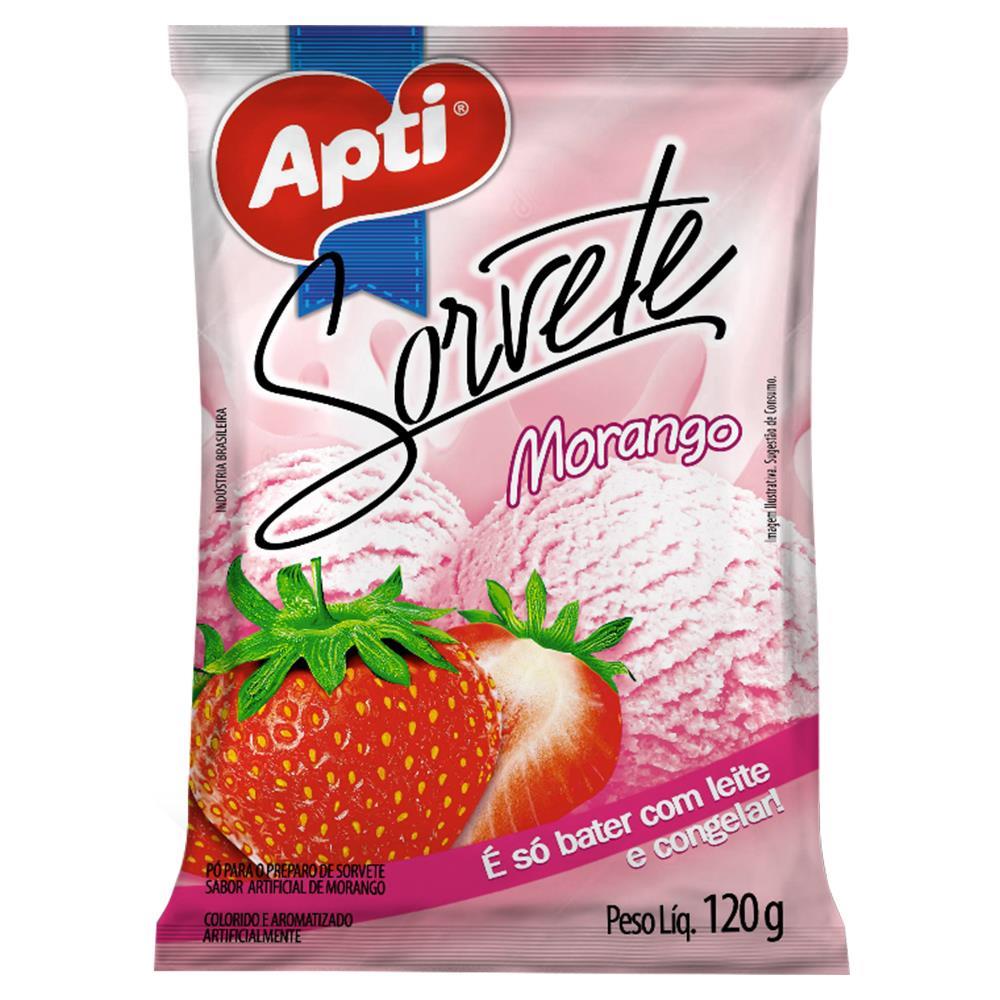 imagem de PO P  SORVETE APTI 120G MORANGO
