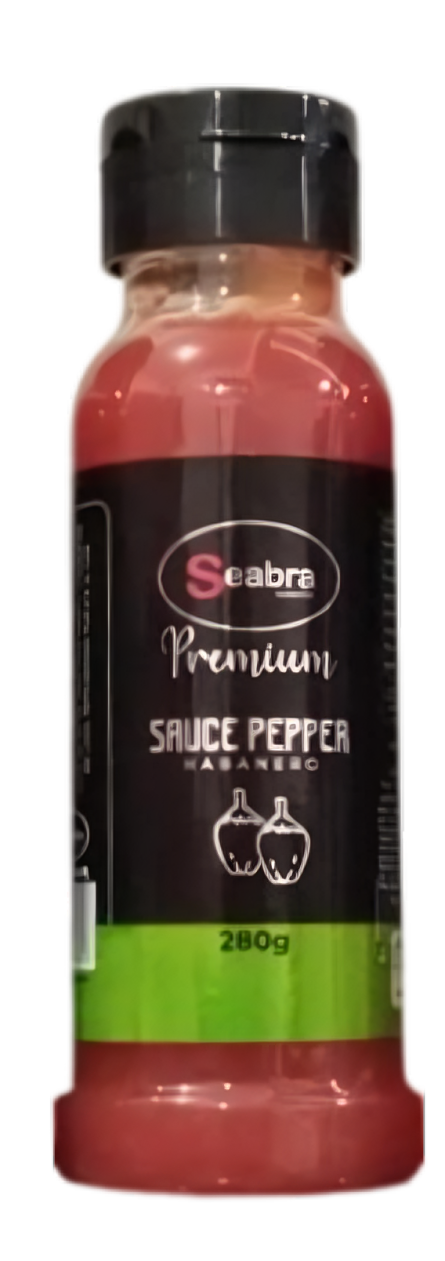 imagem de MOLHO SEABRA 280G SAUCE PEPPER HABANERO
