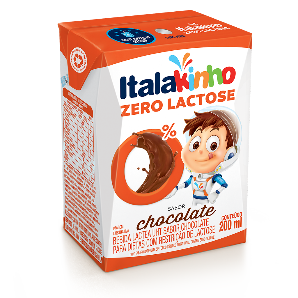 imagem de BEB LAC ITALAC 200ML CHOC ZERO LACTOSE