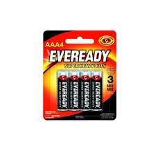 imagem de PILHA EVEREADY AAA C  4