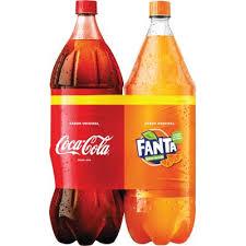 imagem de REFRI COCA 2 LT + FANTA LARANJA 2 LT