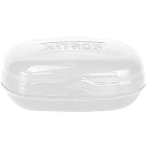 imagem de SABONETEIRA C/ TAMPA BRANCA NITRONPLAST