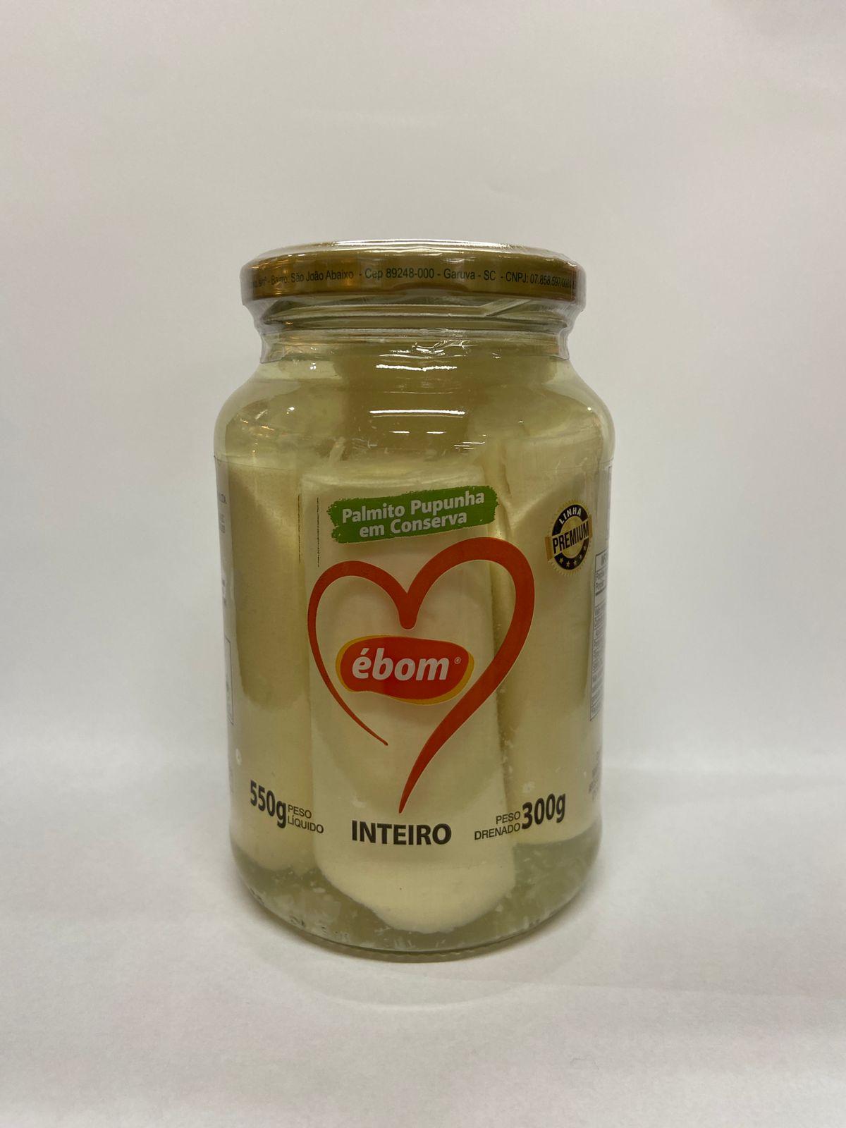imagem de PALMITO PUPUNHA EBOM 300G INTEIRO